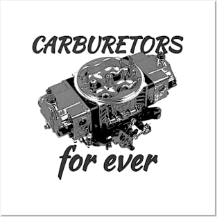 Carburetors for ever Posters and Art